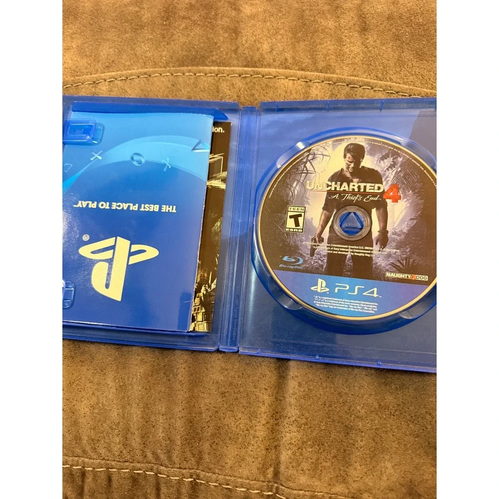 Uncharted 4 A Thiefs End Sony PlayStation 4 PS4 Video Game Naughty Dog 2016